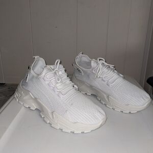 Men's White Sneakers Size 40 New